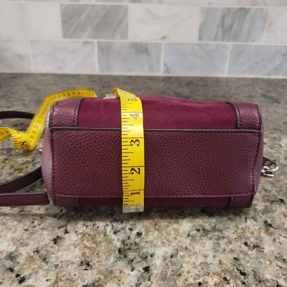 Steve Madden Wine Burgundy Tara Crossbody Bag Purse - Picture 10 of 11